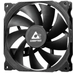 CHIEFTEC ZF-1425PWM černá / Ventilátor / 140mm / Hydraulic Bearing / 20.1 dB @ 1200 RPM / 56.4 CFM / 4-Pin PWM (ZF-1425PWM)