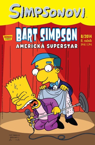 Bart Simpson 8/2014 Americká superstar