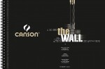 Grafický papír Canson The Wall - kroužkový blok A4+ 200 g 30 listů