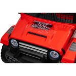Mamido Elektrické autíčko OFF ROAD EXTREME 4x4 červené 24V | 200W | 50 kg | EVA | LED | 2,4Ghz | ECO kůže