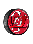 Inglasco Puk New Jersey Devils NHL Medallion Souvenir Collector Puck