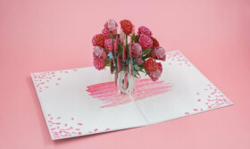 3D přání Královna Květin