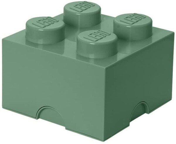 LEGO úložný box army zelená