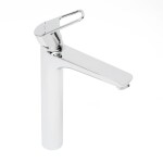 Vysoká umyvadlová baterie VitrA Flow Soft bez výpusti chrom A43014 A43014