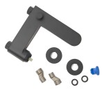 Vanová baterie SAT Fusion bez sprchového setu 150 mm páka beton SATBSFU222BC SATBSFU222BC