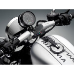 Motocyklová řidítka Rizoma s přípravou pro tachometr pro motocykly H-D 1200 XL Sporster Low - Hliník