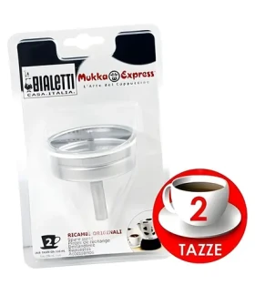 Bialetti Trychtýř pro Mukka Express / Náhradní díl na moka konvici / 2 šálky