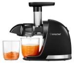 AMZCHEF 1501-BK-SM černá / Pomalý odšťavňovač / 80 RPM / 90 % výtěžnost (ZM1501-BK-SM)