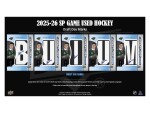 Hokejové Karty NHL 2025-26 Upper Deck SP Game Used Hobby Box
