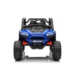 Mamido Elektrické autíčko Buggy UTV KCK 4x4 modré 24V | 800W | 50 kg | EVA | LED | 2,4Ghz | ECO kůže