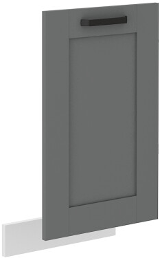 Dvířka na vestavnou myčku nádobí Luna ZM 713x446 Barva korpusu: Bílá, Barva dvířek: Dust Grey