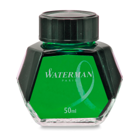 Lahvičkový inkoust Waterman - zelený
