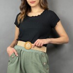 HOSH Kalhoty Julieta Velikost: UNI, Barva: Tmavě modrá