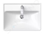 DURAVIT - D-Neo Umyvadlo 600x440 mm, 1 otvor pro baterii, bílá 2366600000