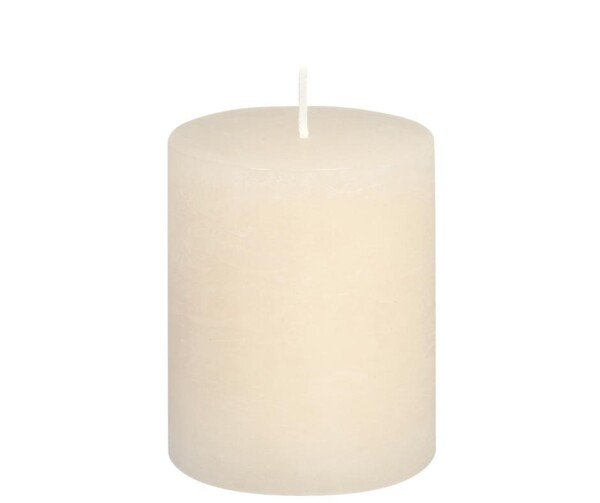 Svíčka válec krémová rustic 80/80 Gala Kerzen Svíčka válec krémová rustic 80/80 Gala Kerzen