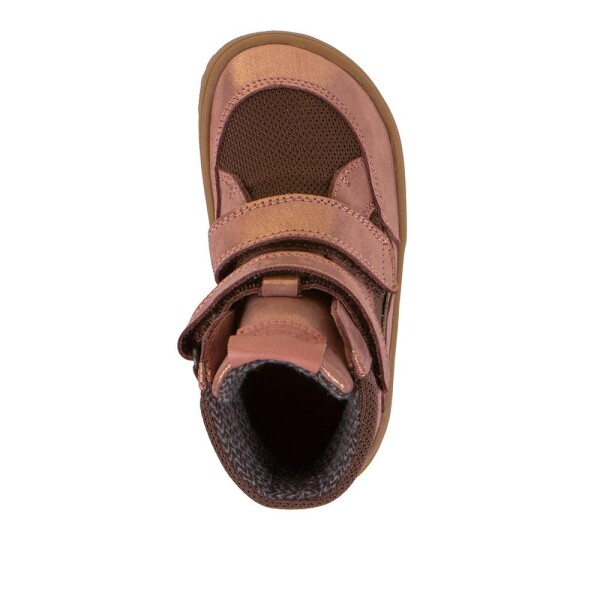 Dívčí zimní barefoot boty TEX WINTER TL Pink/Gold Froddo G3160247-8T - 30