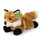 Plyšová liška ležící 20 cm