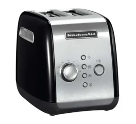 KitchenAid 5KMT221EOB černá / Toaster / 2tousty / nerez (5KMT221EOB)