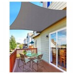 Malatec Stínící plachta obdélník 4 x 5 m 10193 šedá