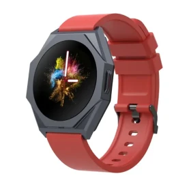 CANYON Otto SW-86 červená / Chytré hodinky / 1.3" LTPS / snímač tepu / BT 5.1 / IP68 / Android a iOS (CNS-SW86RR)
