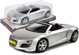 Mamido Natahovací autíčko kabriolet 1:18 stříbrné