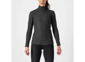 Castelli Cold Days 2nd Layer Black - Castelli Cold Days dámské spodní triko dlouhý rukáv black vel. S