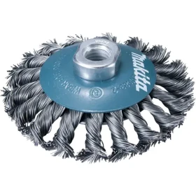 Makita D-39861 Talířovitý ocelový drátěný kartáč 100 mm / copový / M14x2 (D-39861)