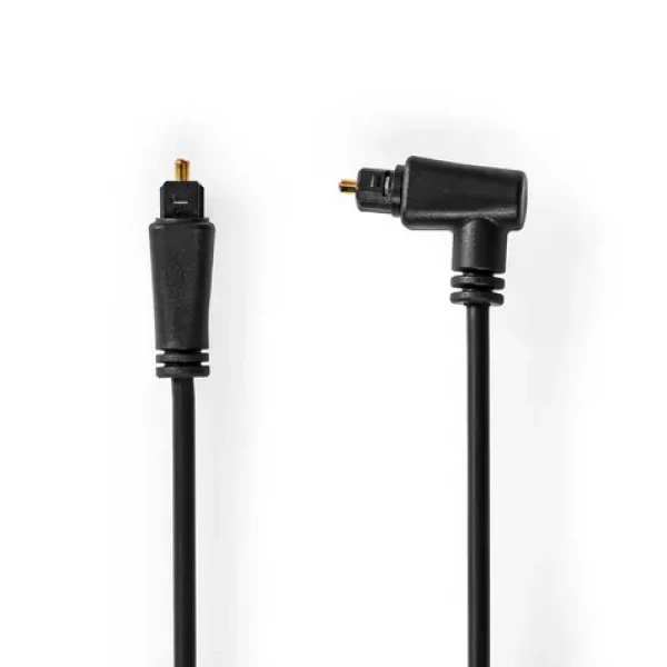 Nedis Optický audio kabel TosLink (M) - TosLink (M) 2.00 m černá (CAGP25200BK20)