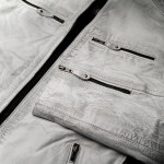 Pánská Kožená Bunda Wilder White Brixton Bílá Velikost: M