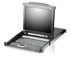 ATEN LCD KVMP Switch 8-port černá / KVM switch / 19" LCD / USB + PS/2 / 1920×1200 / 1U rack (CL5708N-ATA-2XK06A1G)