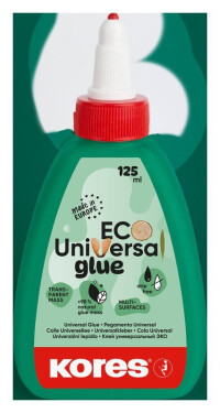 ECO Univerzální lepidlo 125 ml, rychlouzávěr, silné transparentní lepidlo bez rozpouštědel