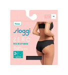 Dámské kalhotky ZERO Microfibre 2.0 Hipster 2P - BLACK - černé 0004 - SLOGGI BLACK XS