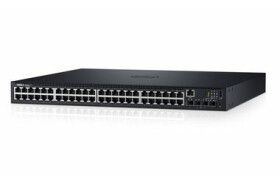 DELL Networking N1548 L3 gigabit switch / 48x 1GbE + 4x 10GbE SFP+ port / stohovatelný / management / NBD on-site (210-AEVZ)