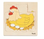 Vývoj slepice puzzle