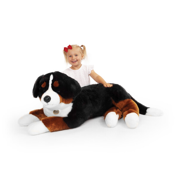Eco-Friendly Velký bernský salašnický pes ležící 89 cm
