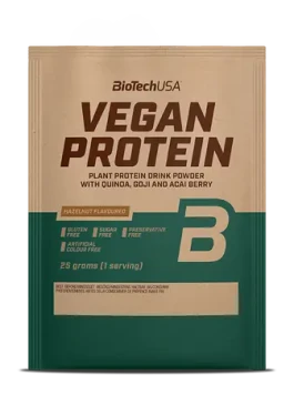 BioTech Vegan Protein 25 g hazelnut (14387)