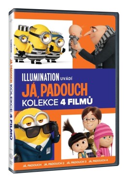 Já, padouch kolekce 1-4 4DVD