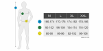 Pánská mikina Merino Active Zip 250 černá - Rough Radical XXL