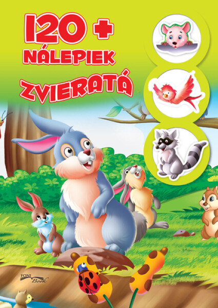 Zvieratá 120 nálepiek