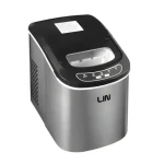 LIN ICE PRO-S12 stříbrná / Výrobník ledu / 112 W / 2,2 l / 12 kg/24h (ICE PRO-S12)