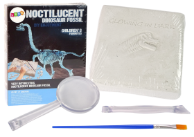 Mamido Stavebnice archeologických vykopávek Dinosauří kostra 3D hologram Brachiosaurus