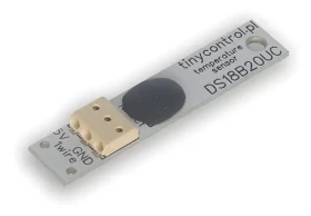 Tinycontrol DS18B20 / Teplotní čidlo / voděodolné / pro LAN ovladače LK3, LK4 (DS18B20UC)
