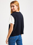 Burton LOWBALL TRUBLK/STOWHT dámské tričko krátkým rukávem