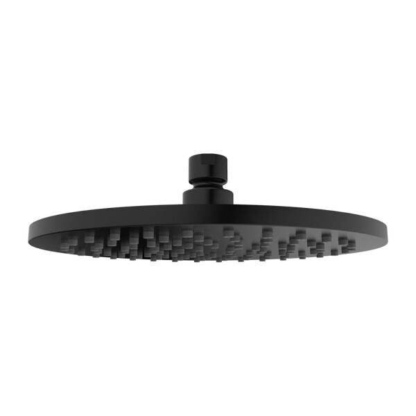 OMNIRES - SLIMLINE dešťová sprcha, o20 cm černá mat /BLM/ WG120BL