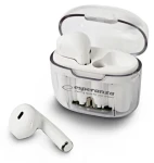 Esperanza EH237W bílá / TWS sluchátka / Bluetooth 5.3 / 3 h přehrávání / dotykové ovládání / mikrofon (EH237W)