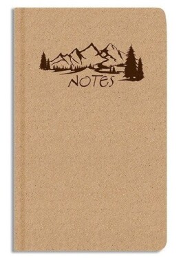 Notes A5 kraft Hory