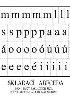Skládací abeceda ke Slabikáři