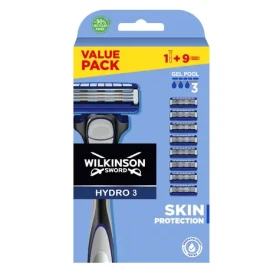 Wilkinson Hydro3 Skin Protection holicí strojek + 9 náhradních 3břitých hlavic (WPS045)