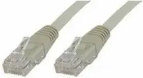 MicroConnect CAT6 U/UTP 0.4m šedá / LSZH (UTP6004)