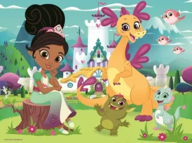 Trefl - Puzzle - Nella princezna rytířů: Bezstarostná zábava